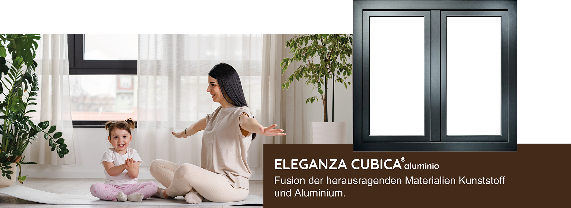 Eleganza Cubica aluminio Fenster - Bergisch Gladbach